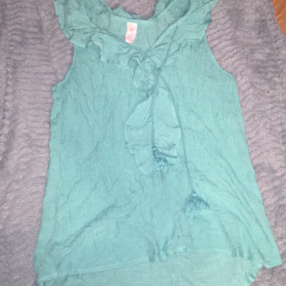 Blue tank